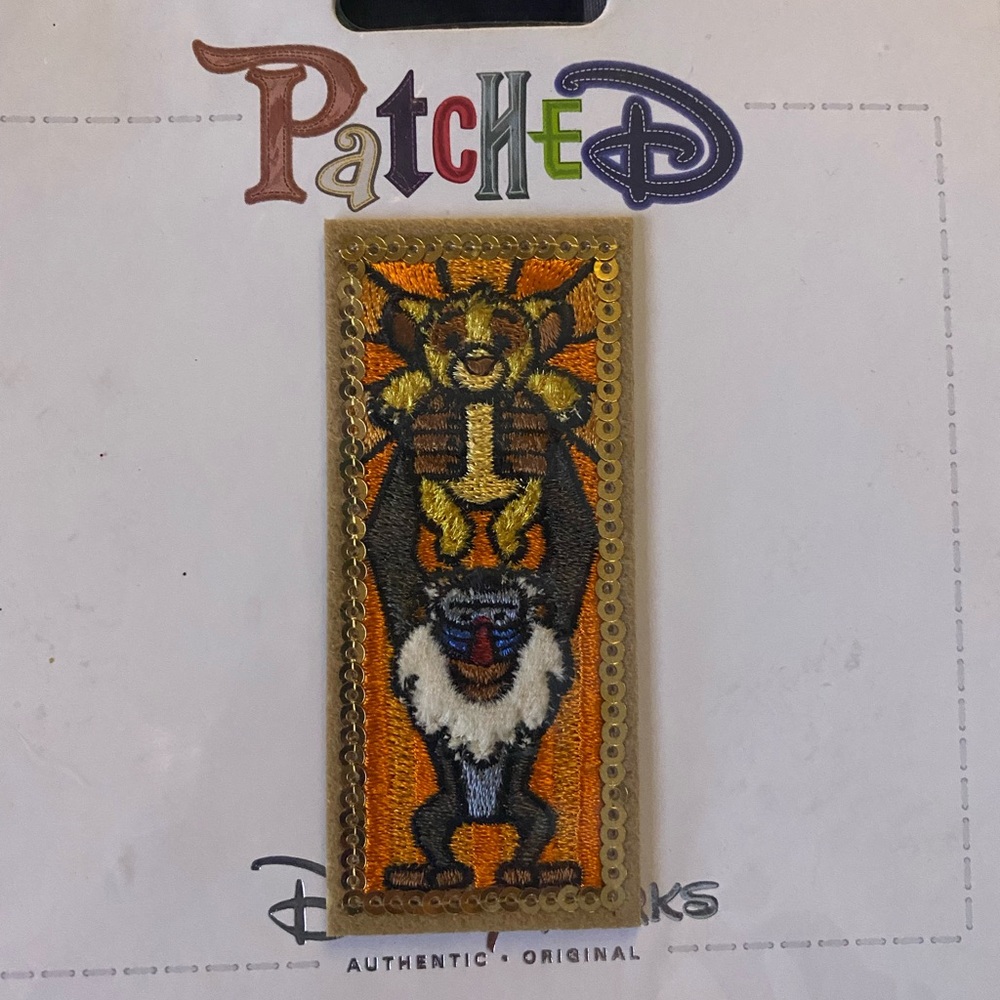 Disney parks Walt Disney World lion king patch for your jacket or jeans new ✨
